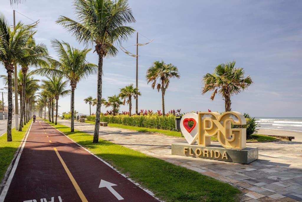Apartamento Frente Para O Mar 6 Pessoas Com Estacionamento Praia Grande  Exterior photo